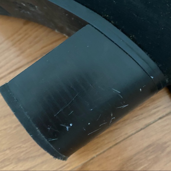 Zara faux suede boots knee highs - Picture 4 of 4